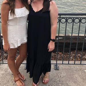 Spaghetti Strapped Black Dress by The Impeccable Pig